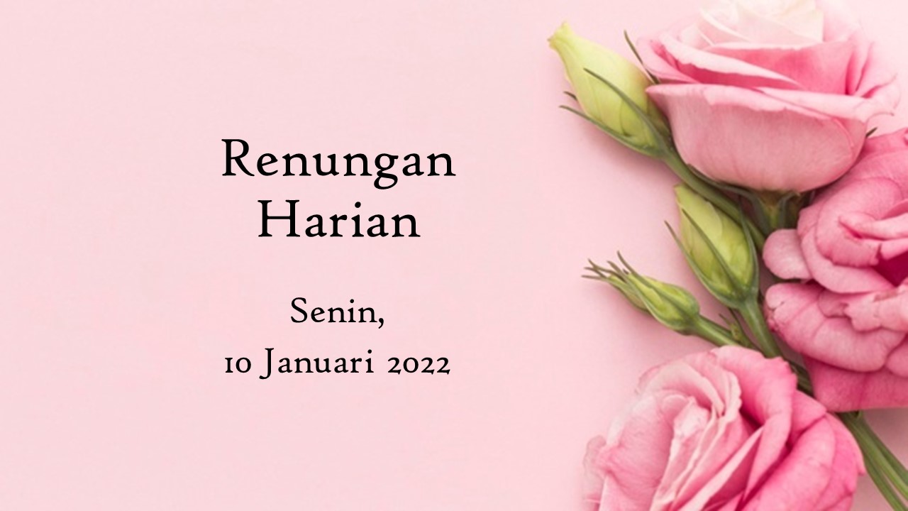 renungan harian hari ini