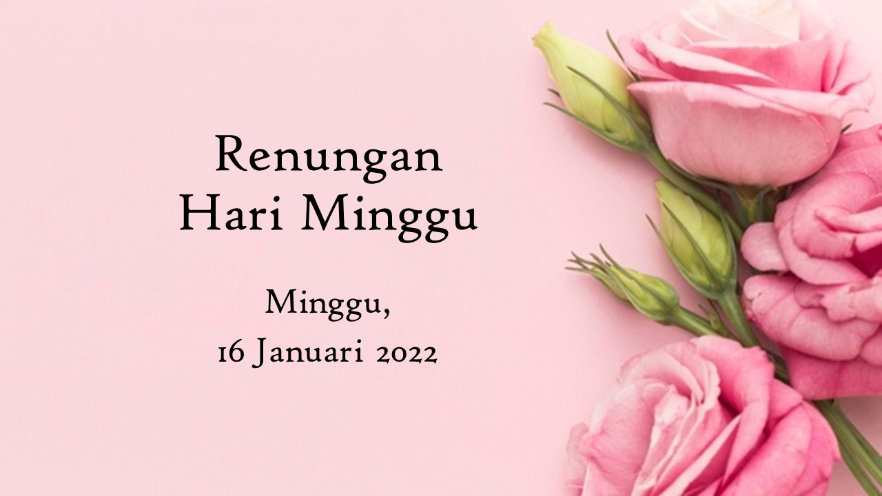 renungan harian hari ini