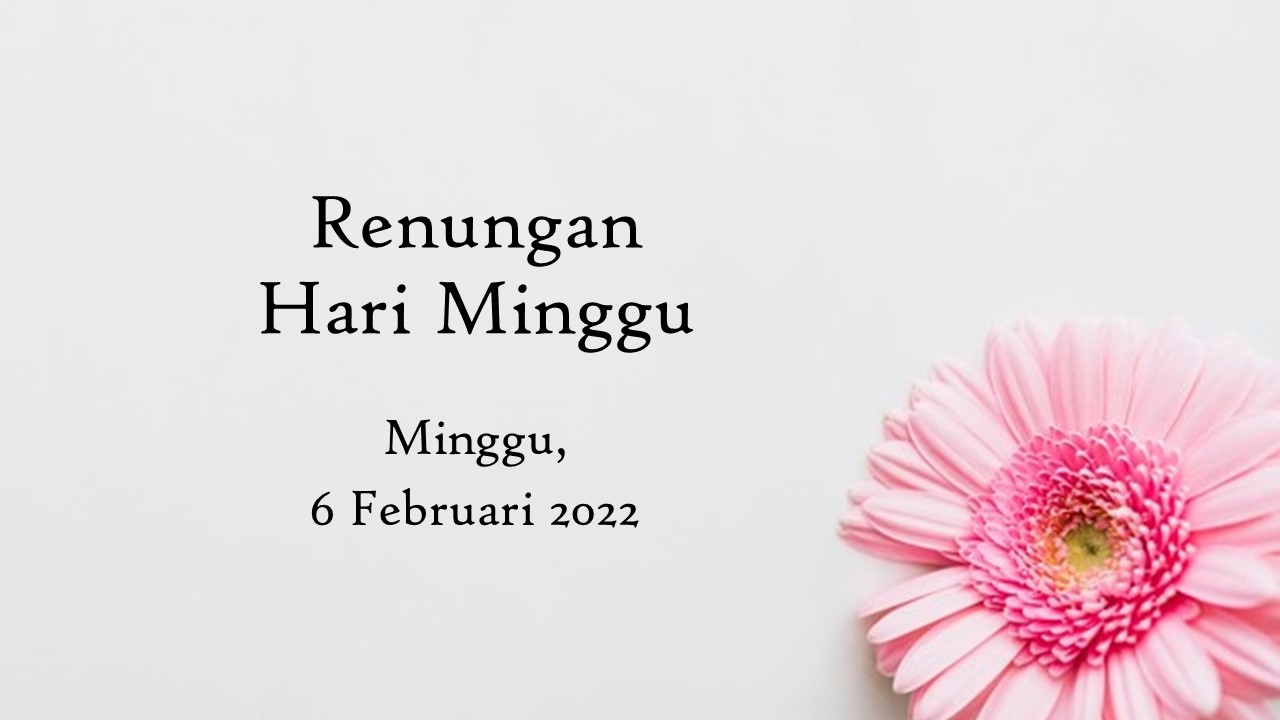 renungan harian hari ini