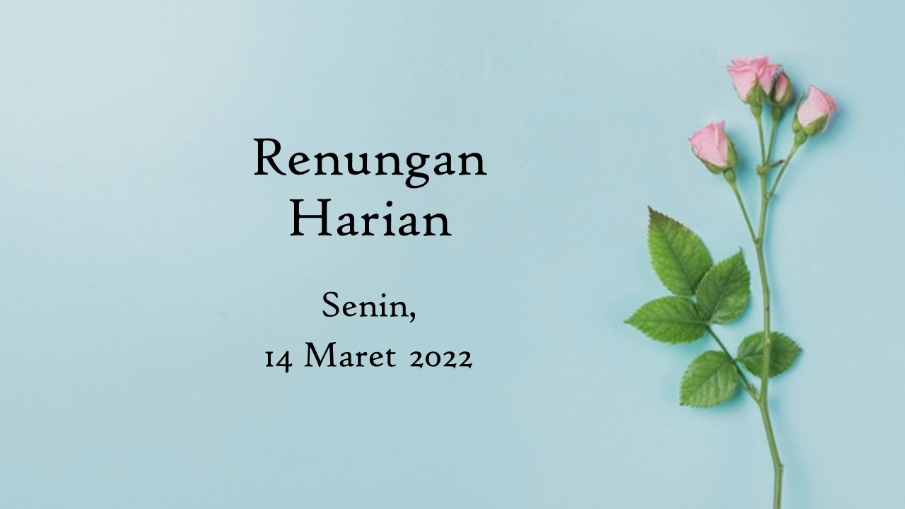 renungan harian hari ini