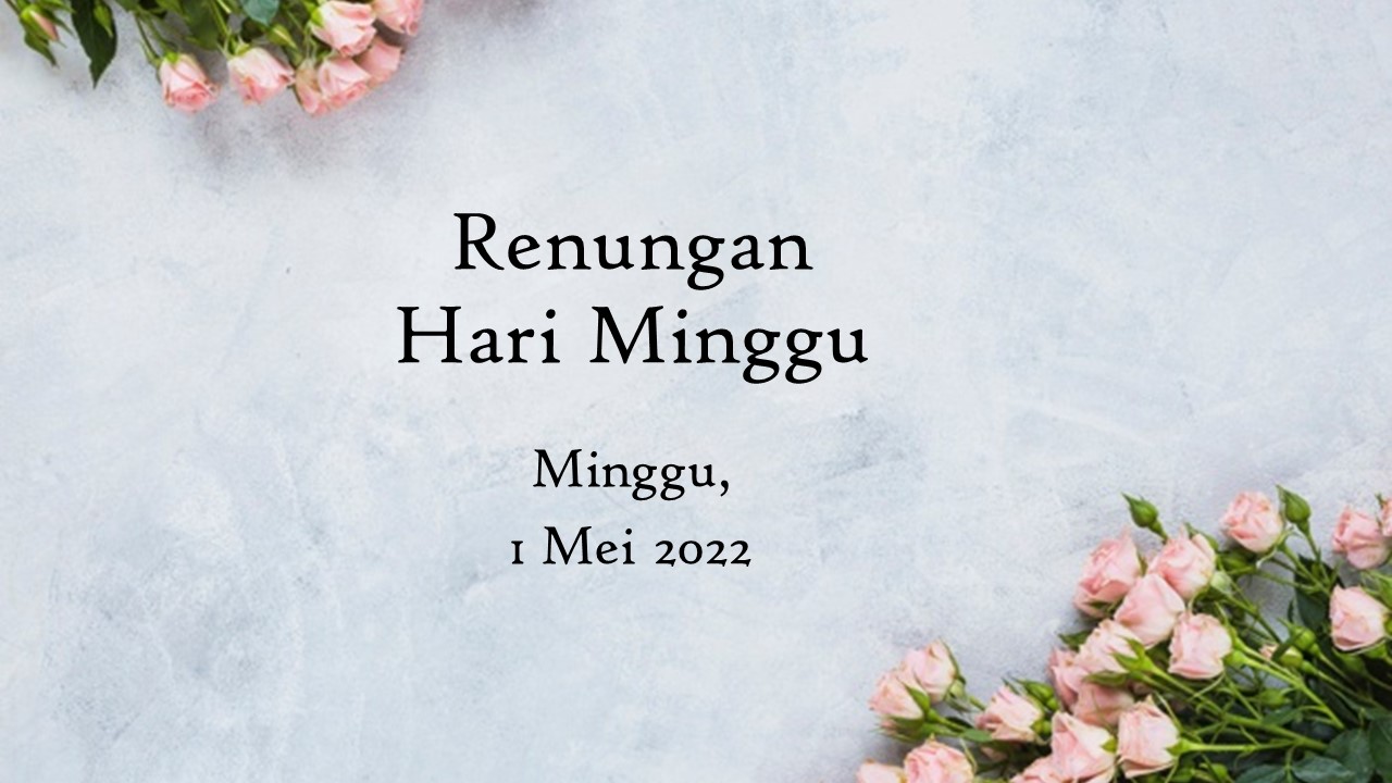 renungan harian hari ini