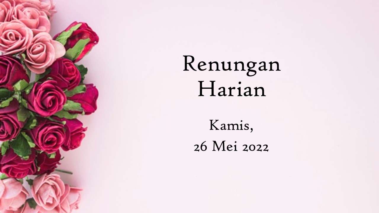 renungan harian hari ini