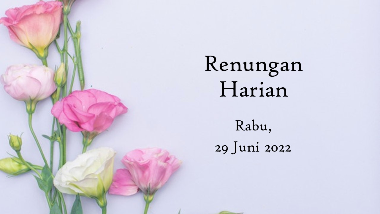 renungan harian hari ini
