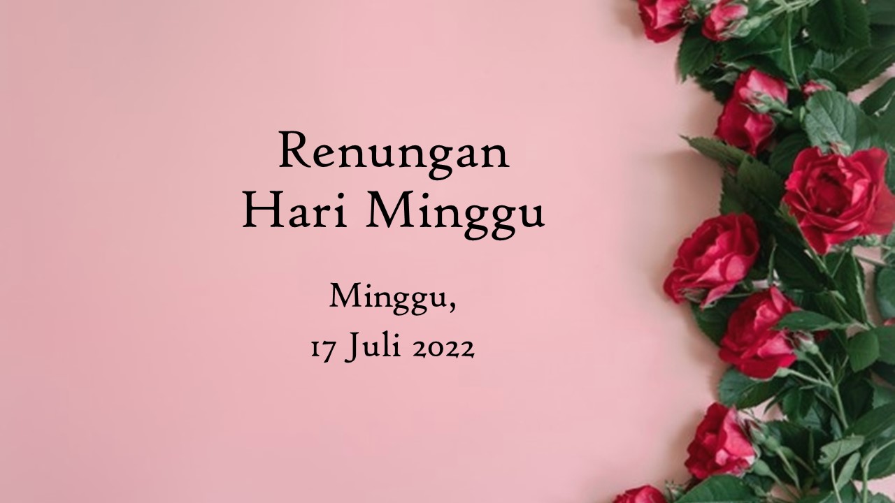 renungan harian hari ini