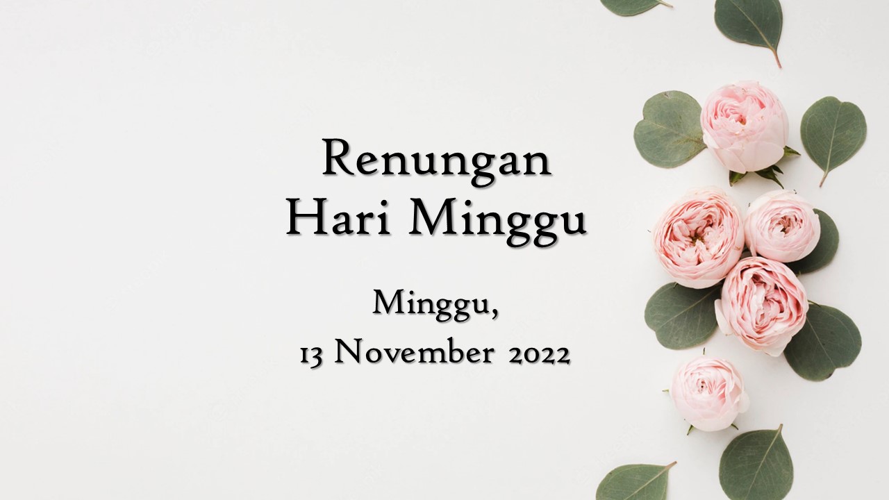 renungan harian hari ini