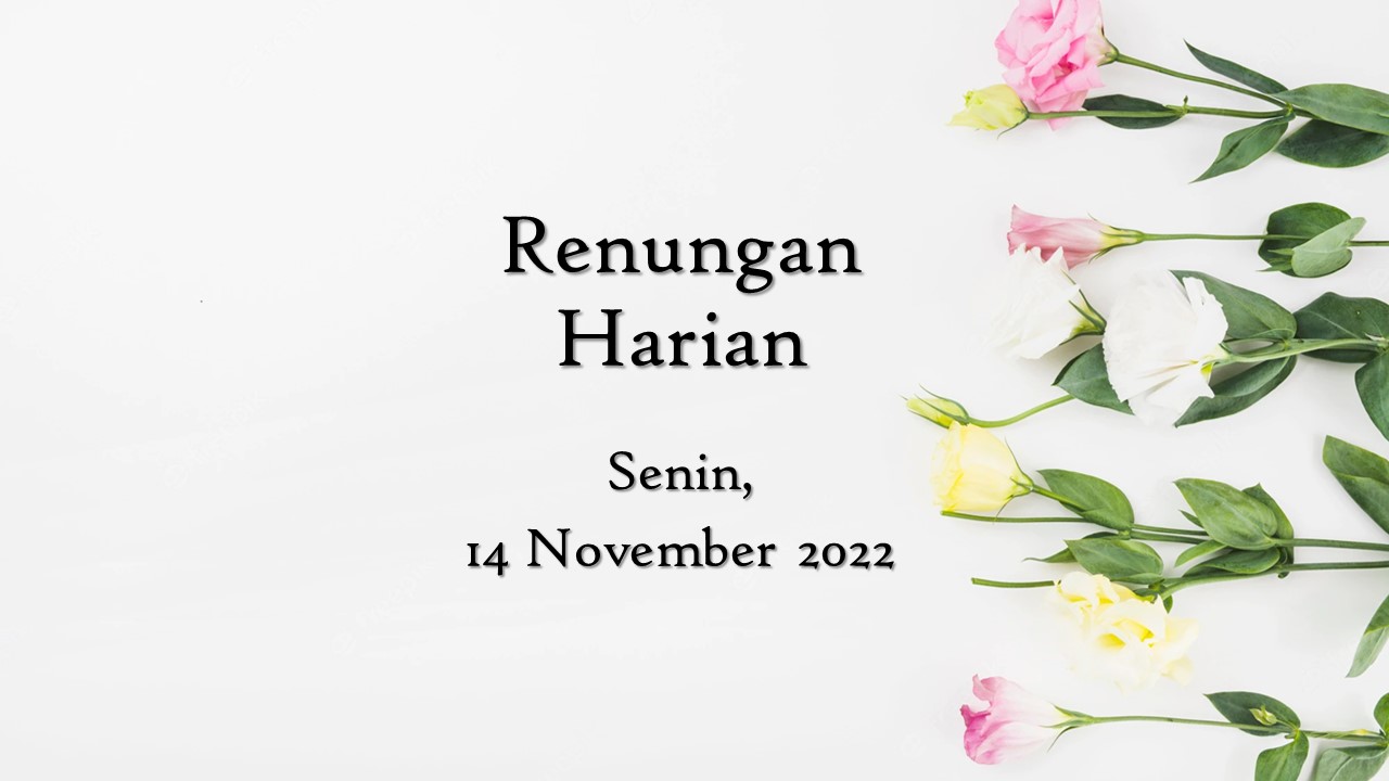 renungan harian hari ini