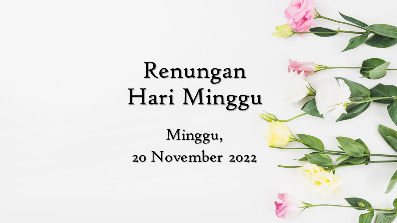 renungan harian hari ini