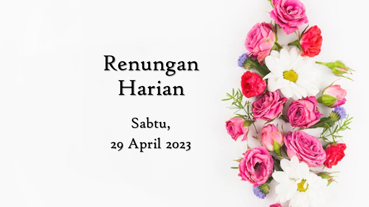 renungan harian hari ini