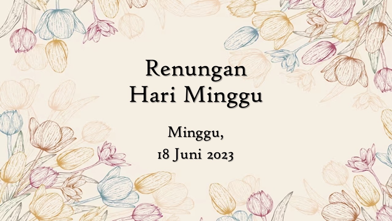 renungan harian hari ini