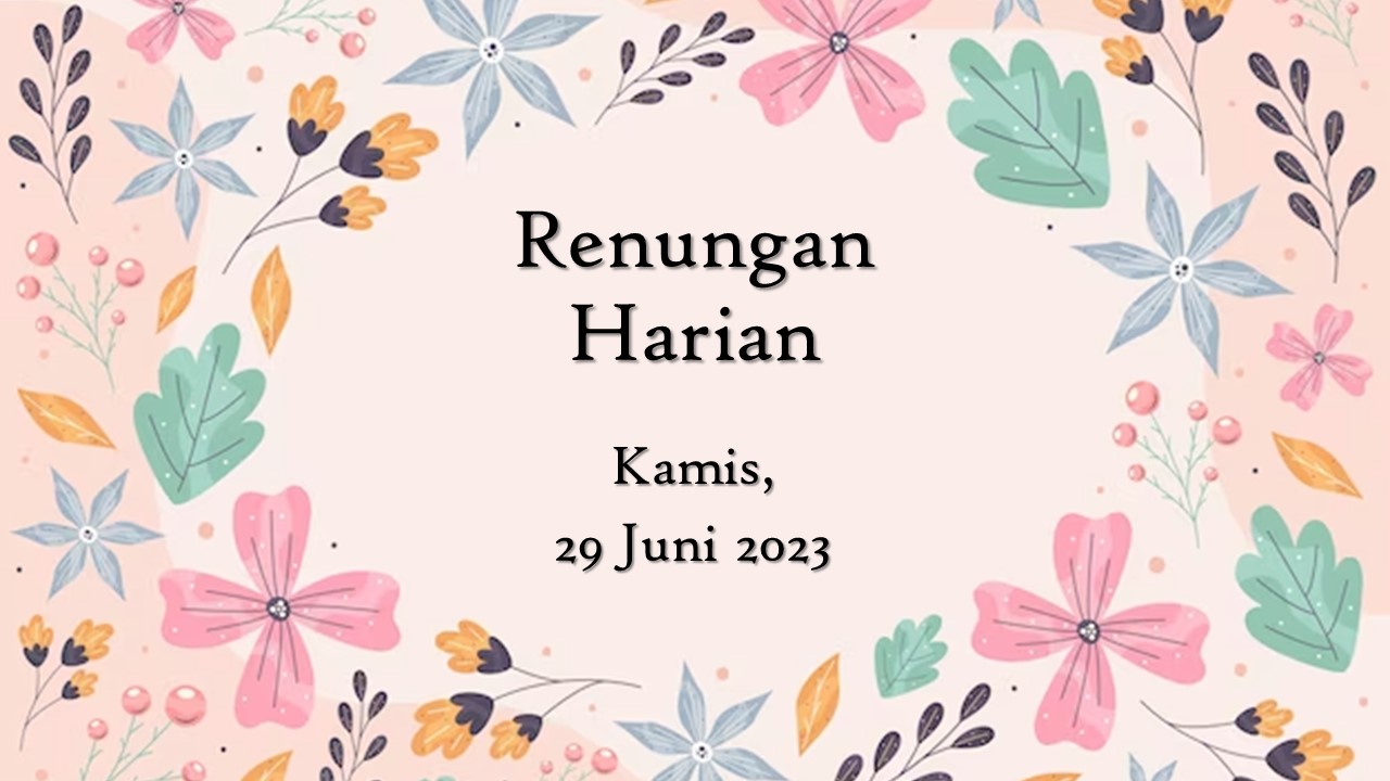 renungan harian katolik