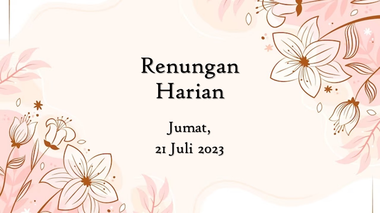 renungan harian katolik