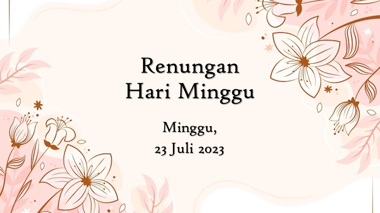 renungan harian katolik