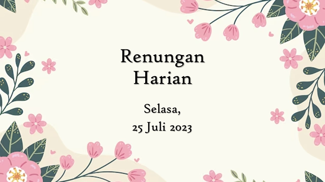 renungan harian katolik