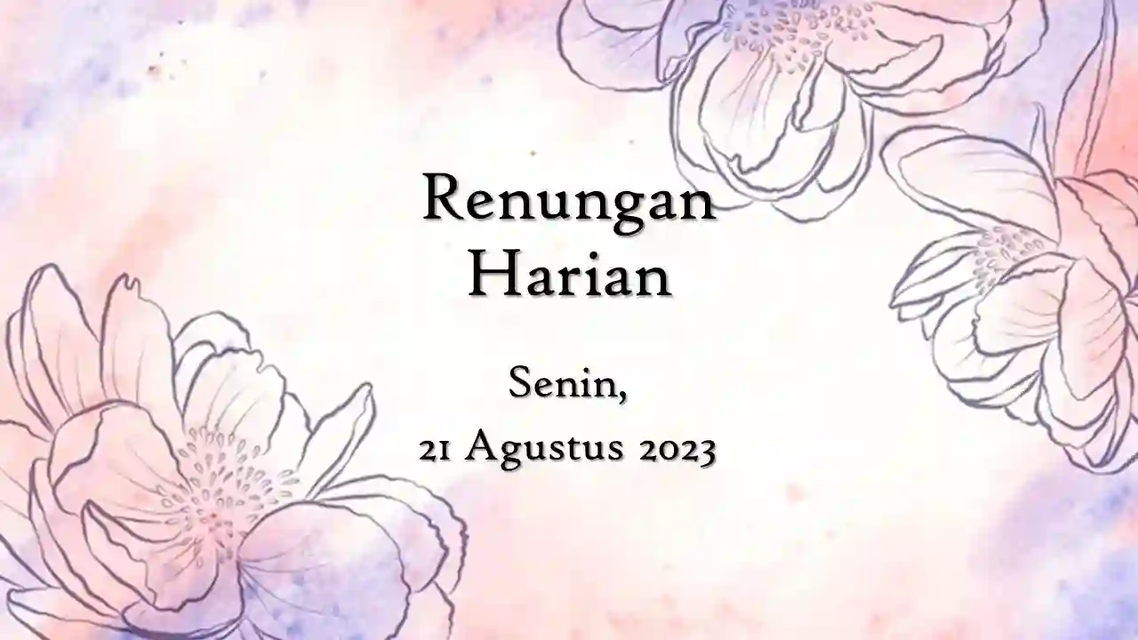renungan harian katolik