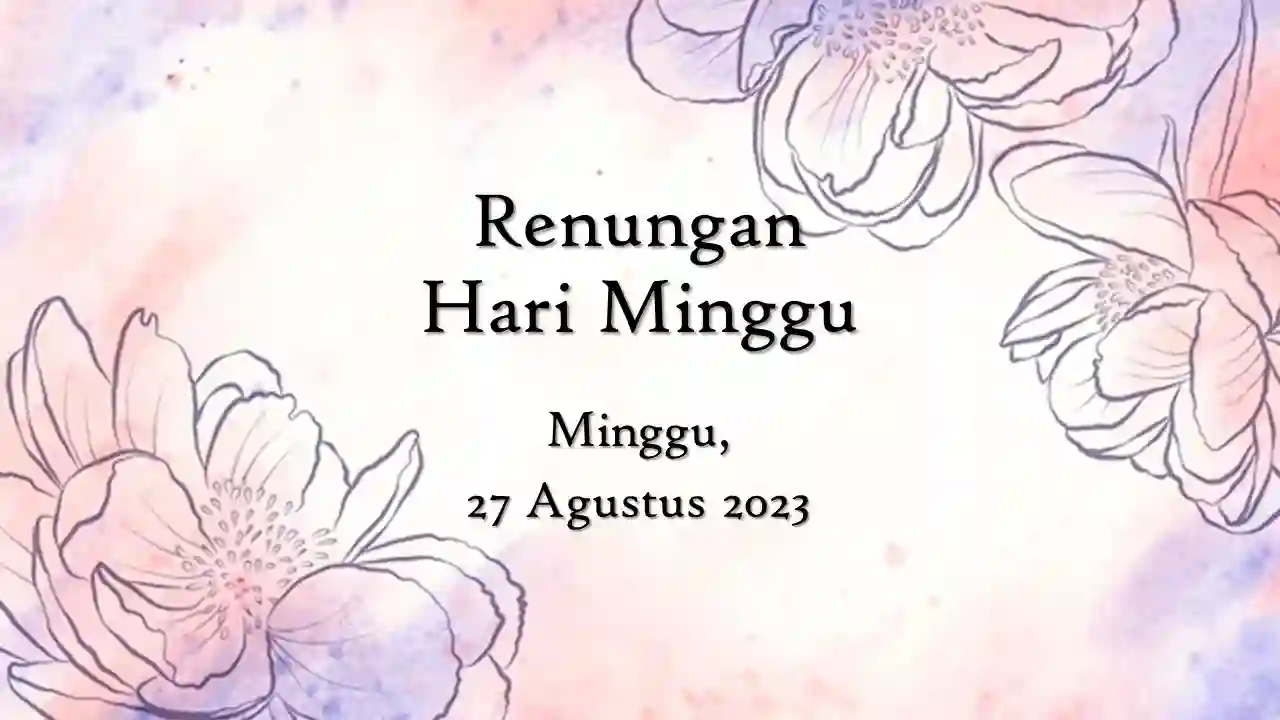 renungan harian katolik