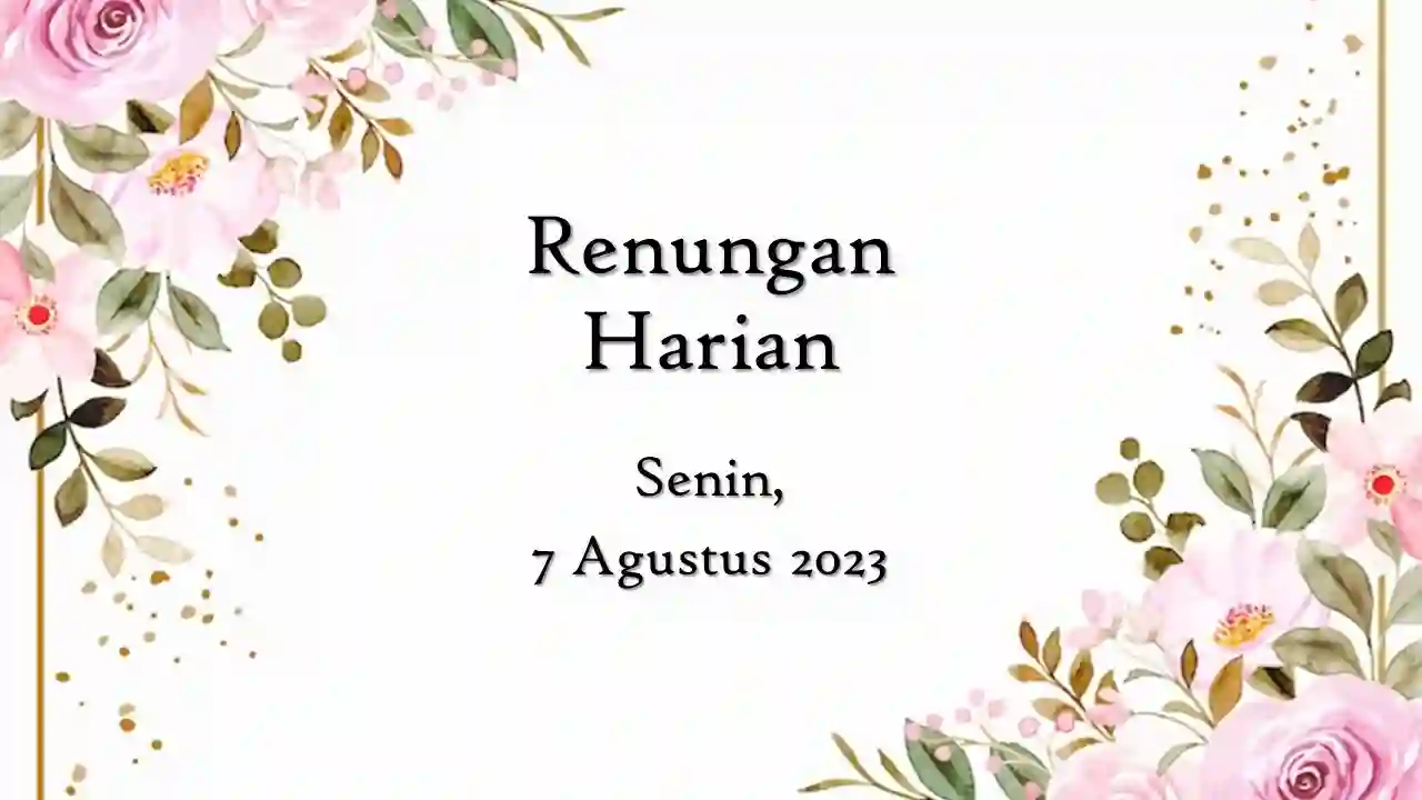 renungan harian katolik