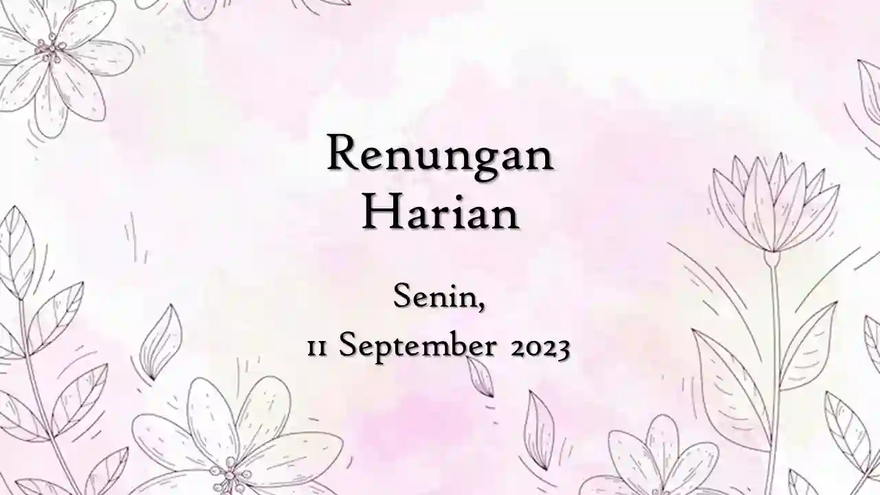 renungan harian katolik