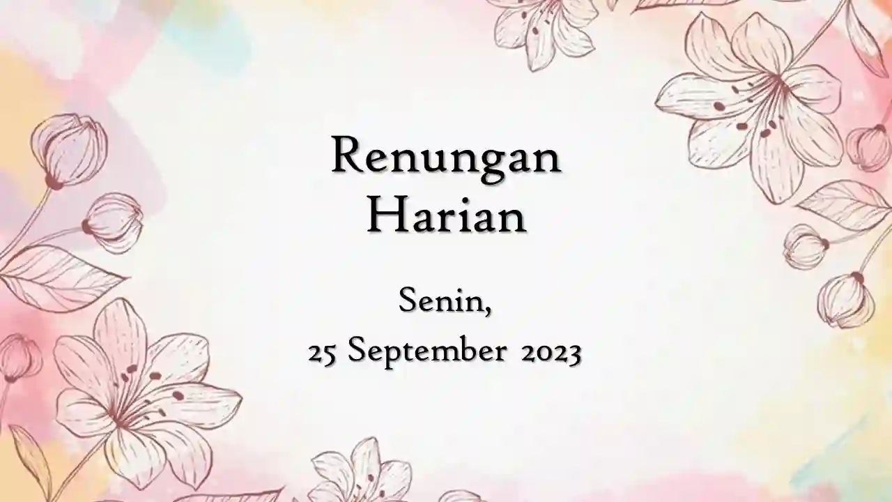 renungan harian katolik