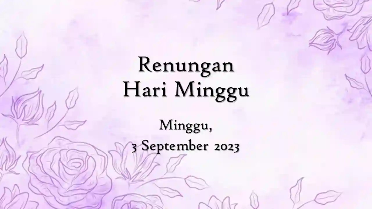 renungan harian katolik