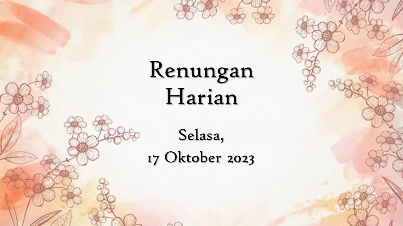 renungan harian katolik