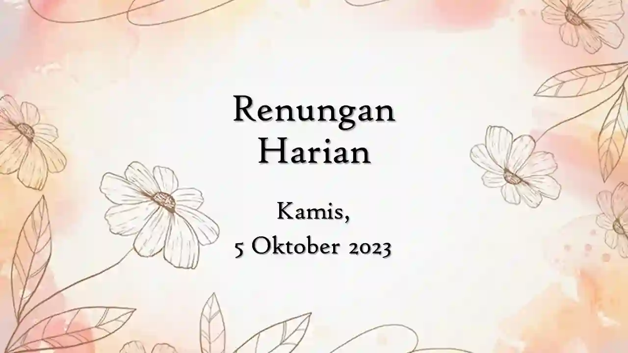 renungan harian katolik