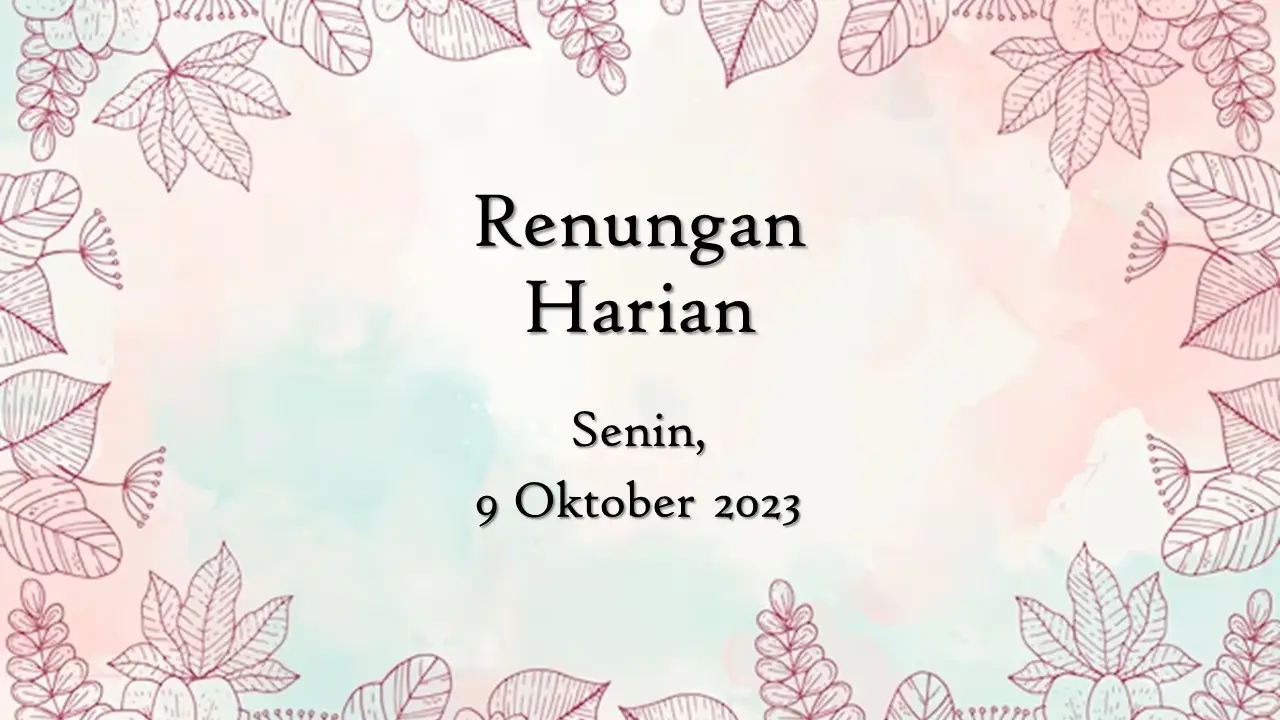 renungan harian katolik