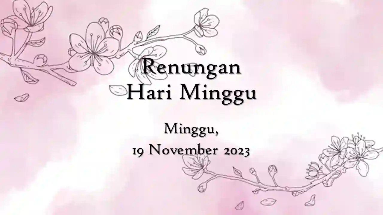 renungan harian katolik