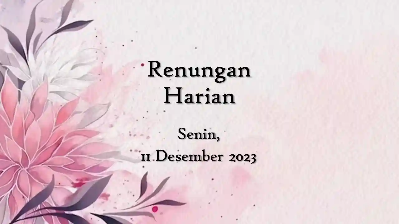 renungan harian katolik