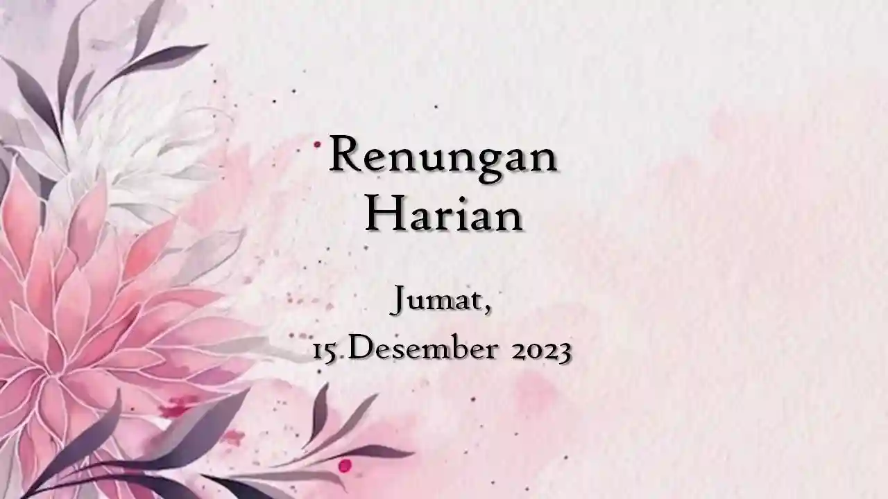 renungan harian katolik