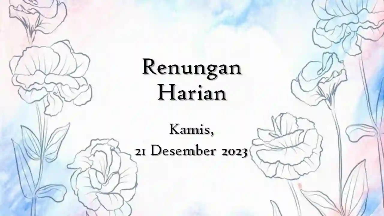 renungan harian katolik