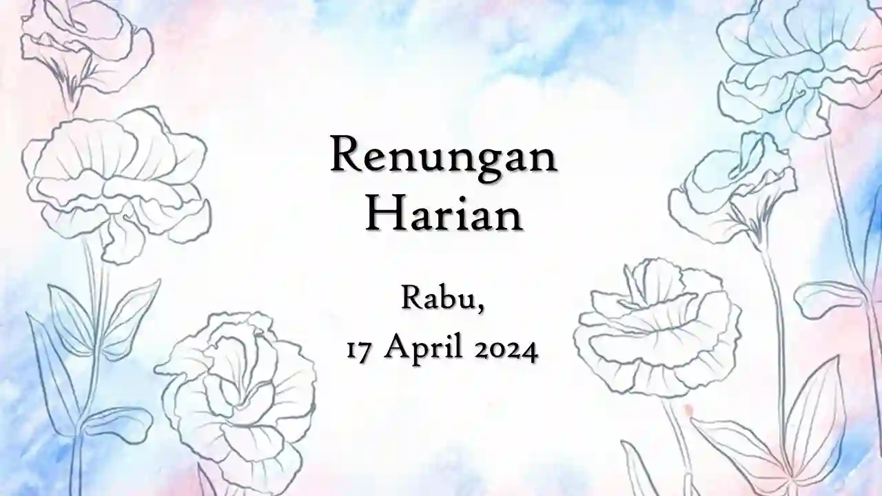 renungan harian hari ini