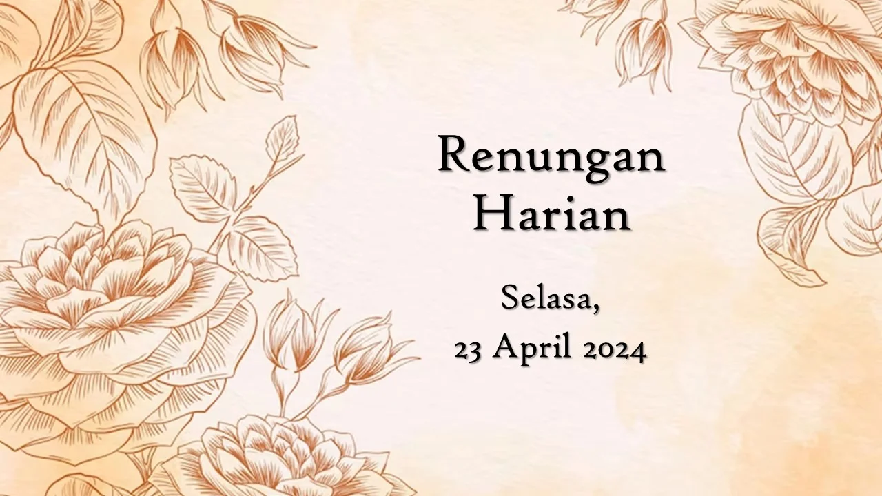 renungan harian hari ini