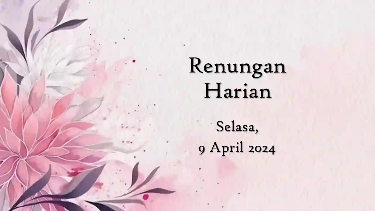 renungan harian hari ini