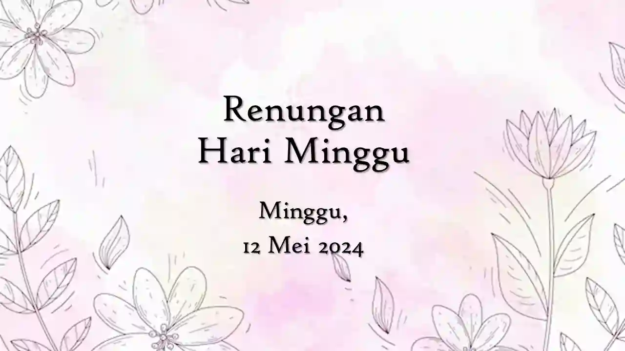 renungan harian hari ini