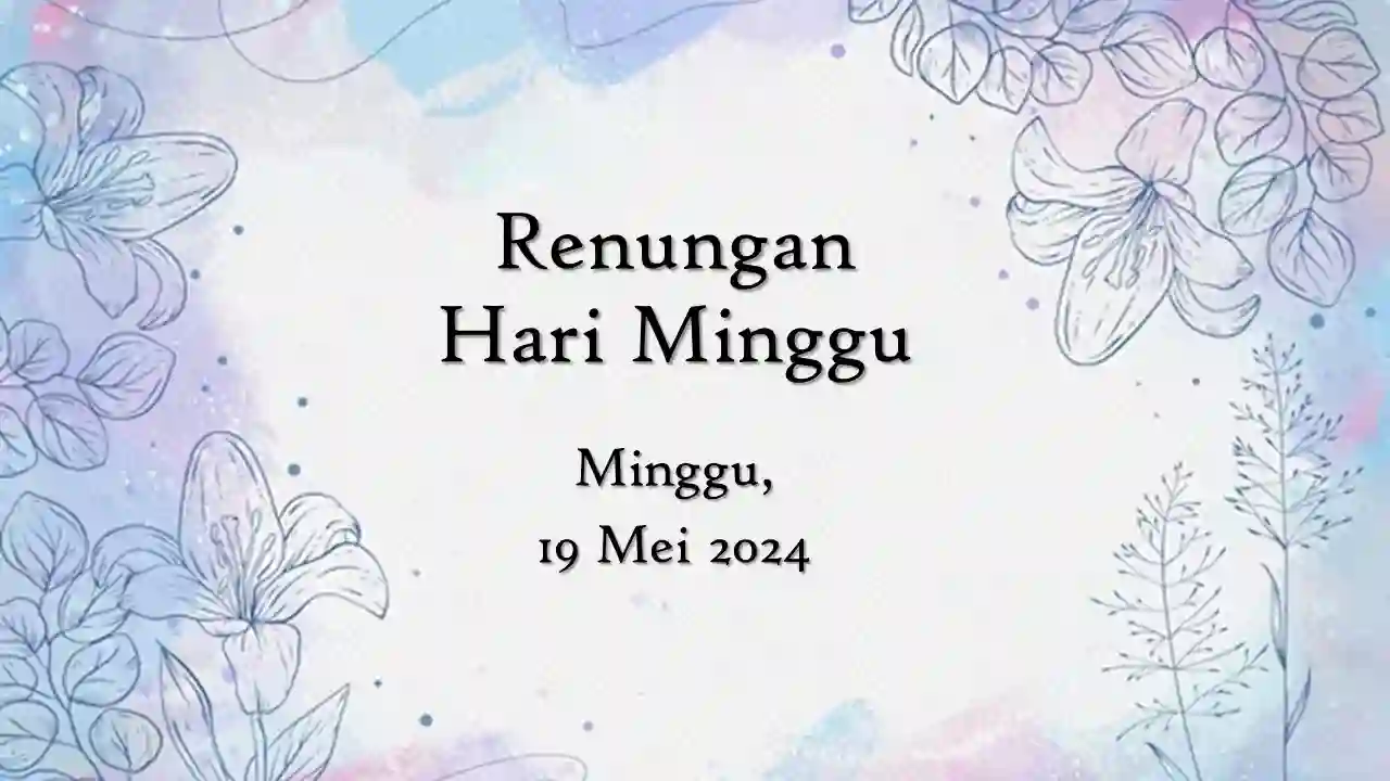 renungan harian hari ini