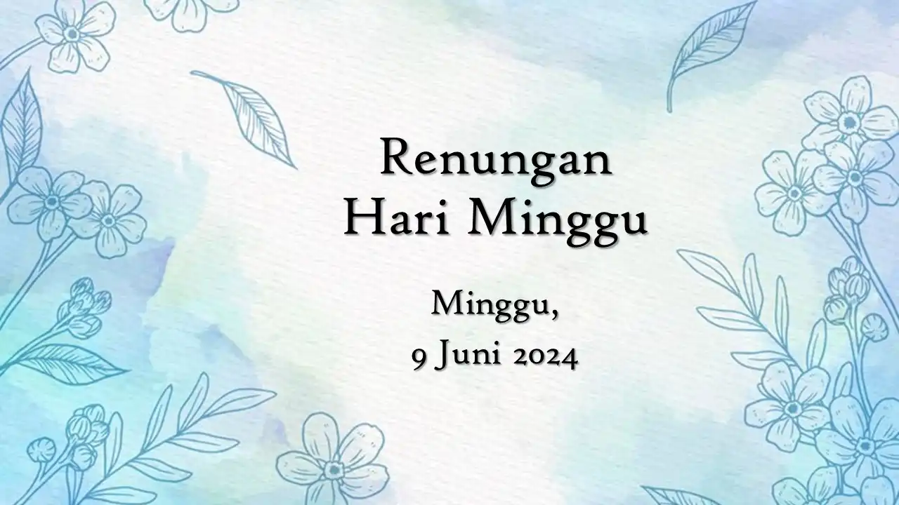 renungan harian hari ini