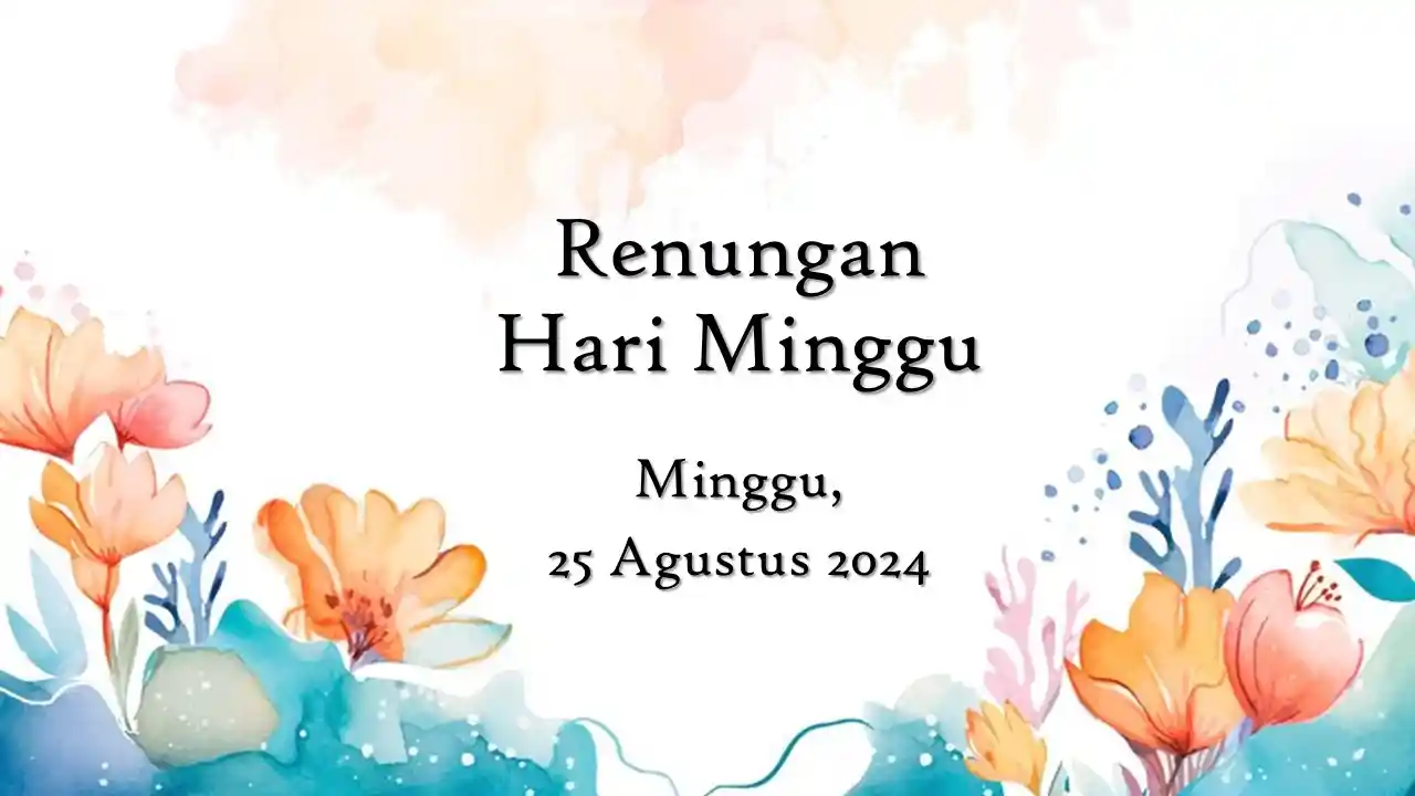 renungan harian hari ini