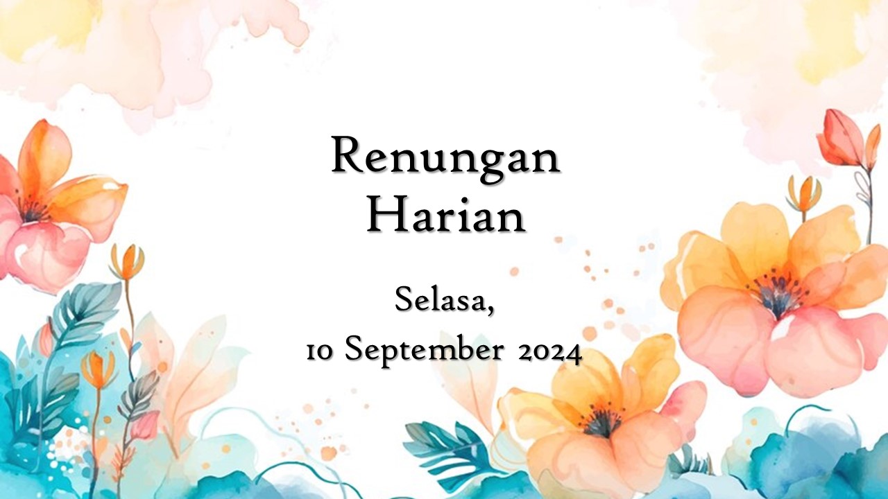 renungan harian hari ini