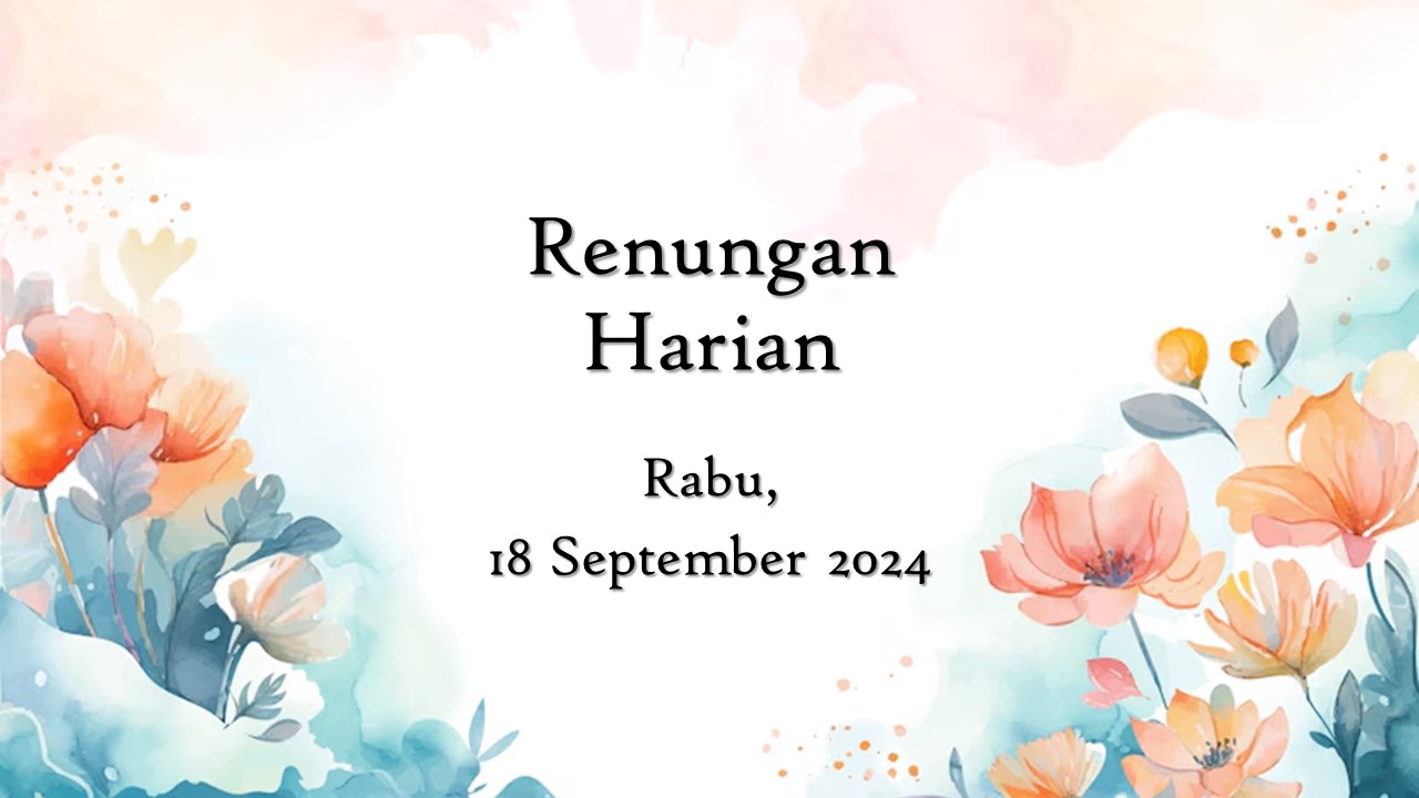 renungan harian hari ini