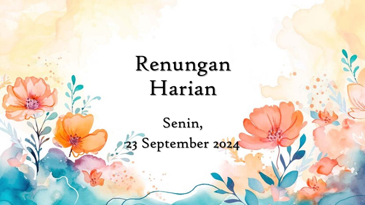 renungan harian hari ini