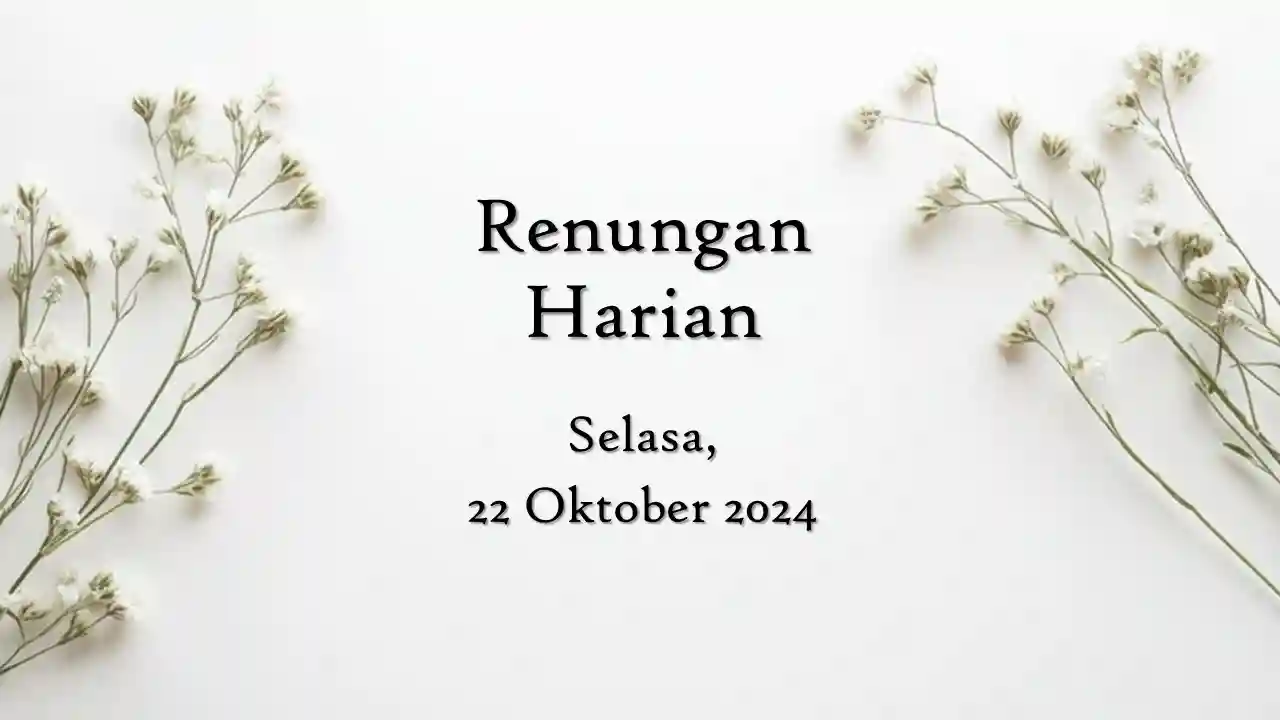 renungan harian hari ini