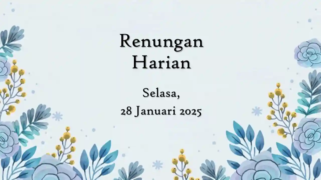 renungan harian hari ini