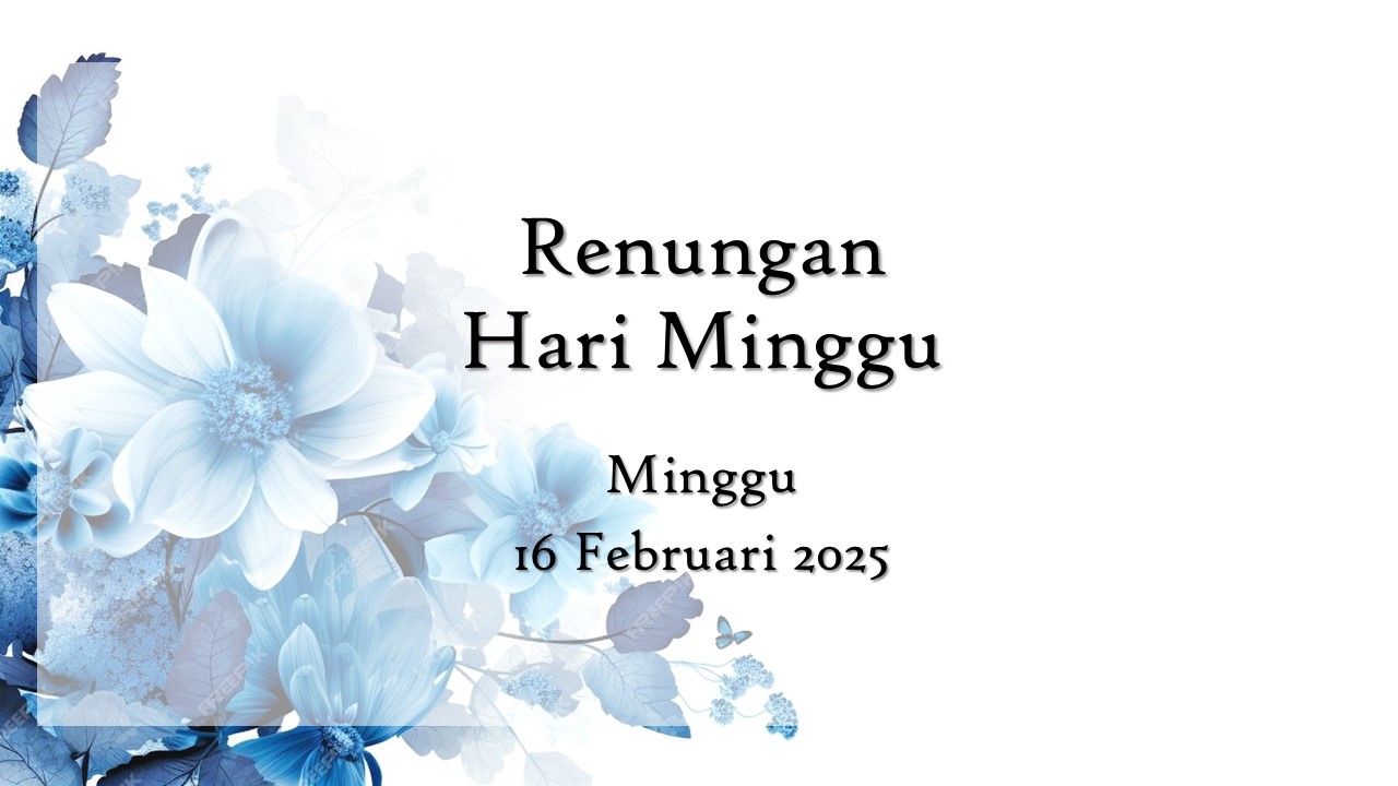 renungan harian hari ini