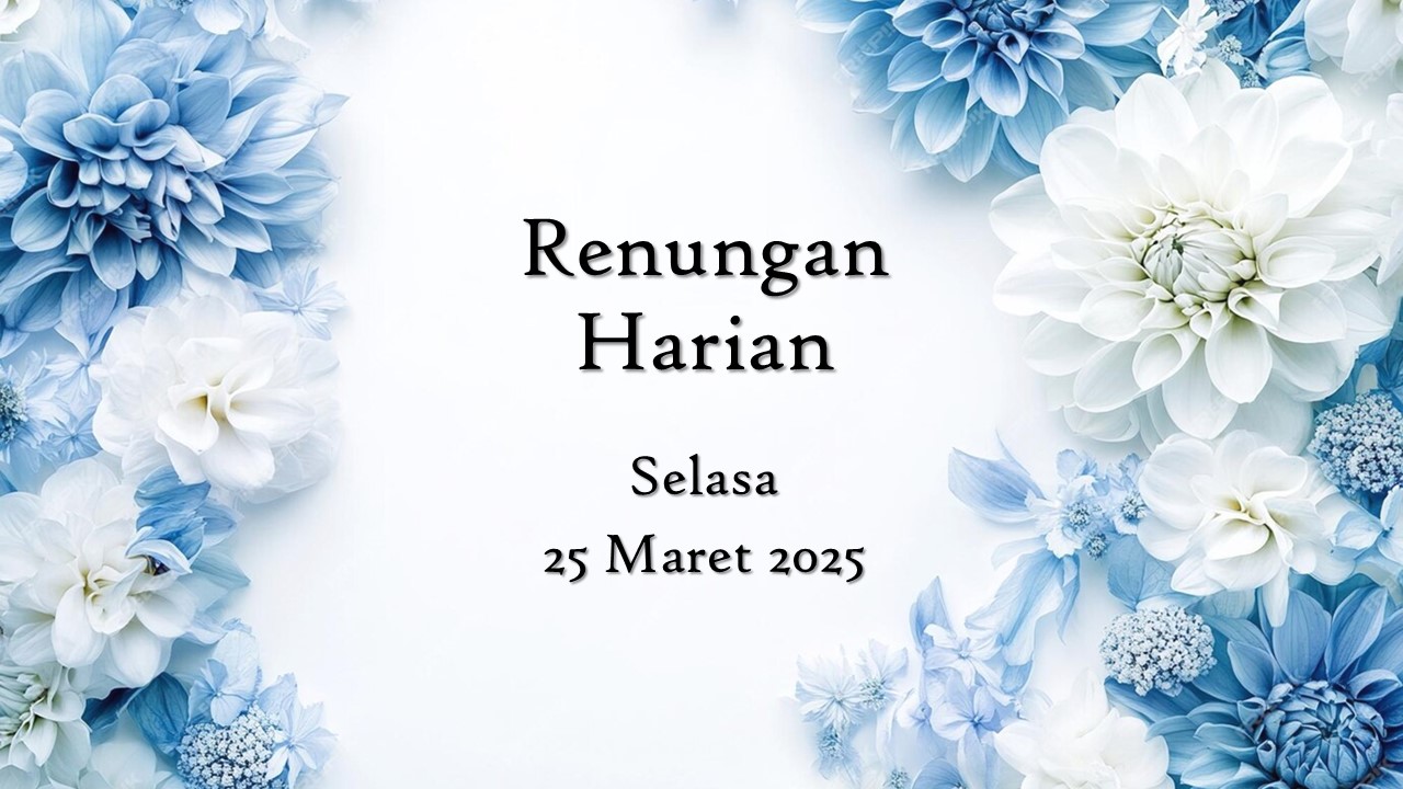 renungan harian hari ini