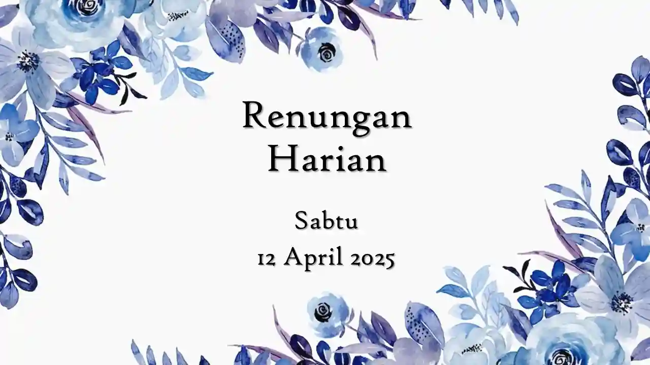 renungan harian hari ini