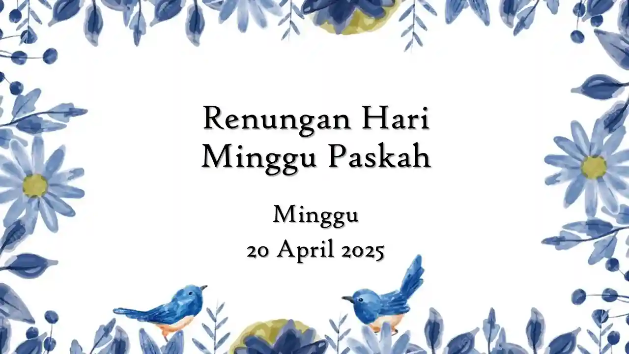 renungan harian hari ini