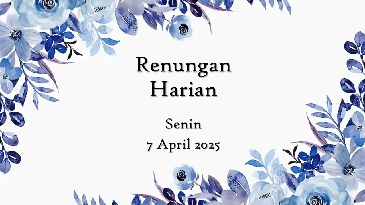 renungan harian hari ini