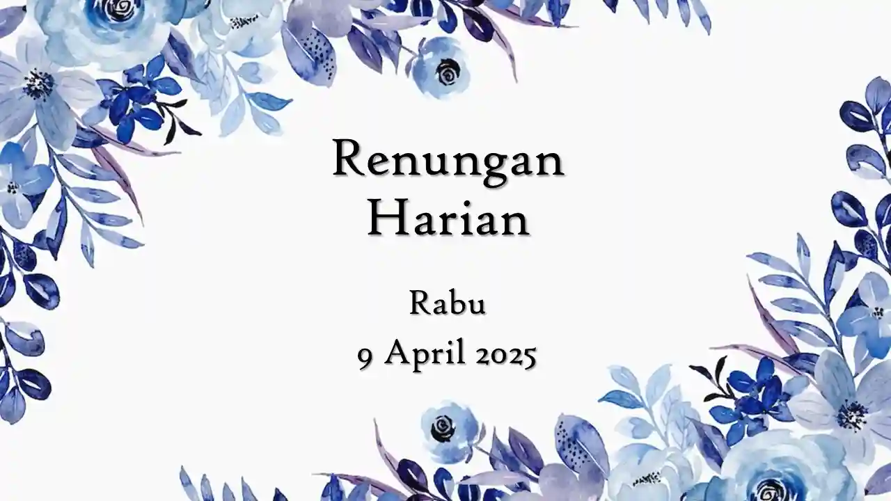 renungan harian hari ini