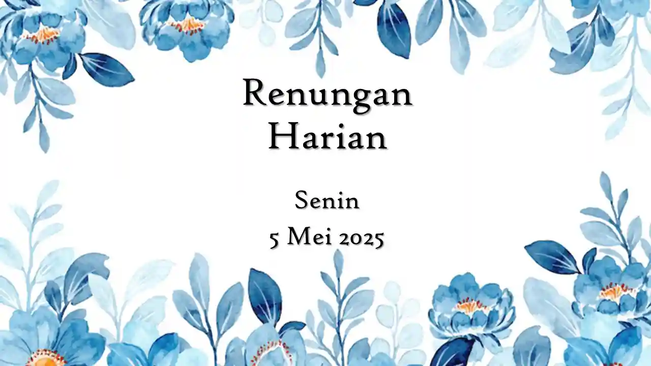 renungan harian hari ini