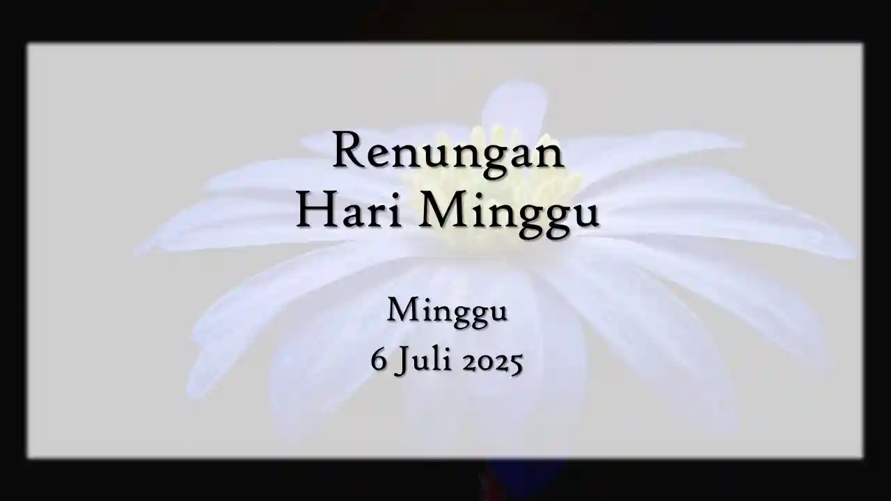 renungan harian hari ini